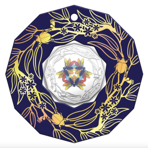 2022 50c Christmas Beetle coloured uncirculated coin - Assorted colours / random supplied